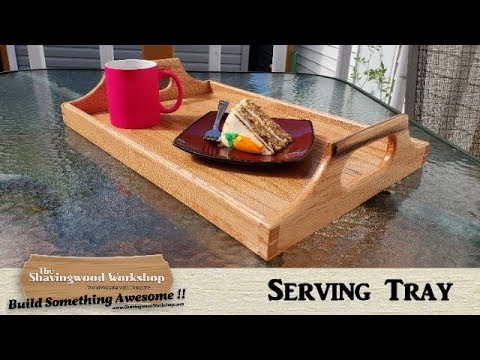 How to Make a Serving Tray out of Wood
