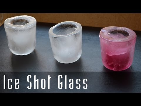 How to Make a Shot Glass Out of Ice