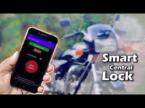 How to Make a Smart Central Lock System for Motorcycle at Home | #Vehicle Security_3