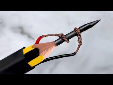 How to Make a Soldering Iron from a Pencil