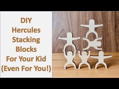 How to Make a Super Easy Hercules Stacking Blocks Game For Your Kid (Even For You!) in 3 Steps