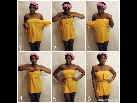 How to Make a T-Shirt Dress