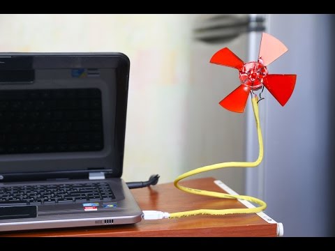 How to Make a USB Fan | DIY