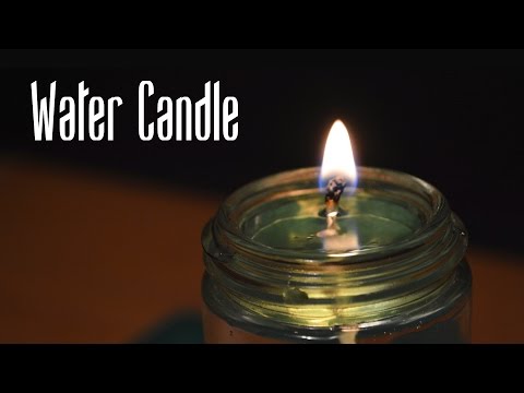 How to Make a Water Candle