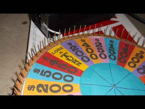 How to Make a Wheel of Fortune (Wheel of Fortune 2016) Wheel of Fortune Game