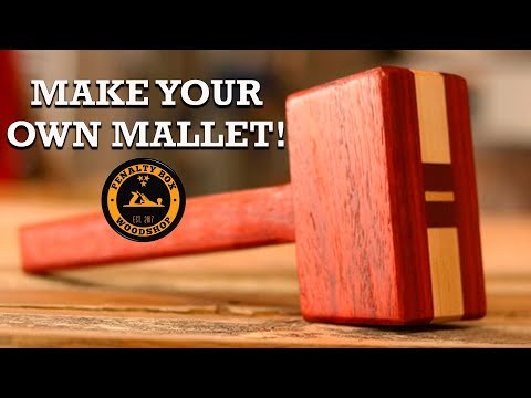 How to Make a Woodworking Mallet || DIY Mallet