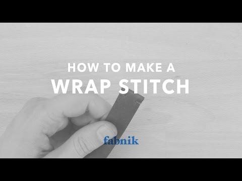 How to Make a Wrap Stitch