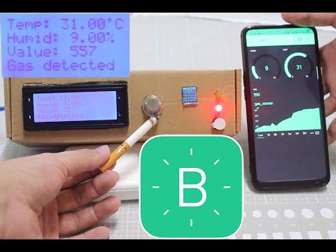 How to Make a loT Smoke/Alcohol Detectors &amp;amp; Fire Alarms with NodeMCU ESP8266 Blynk DHT11, MQ-2, MQ-3