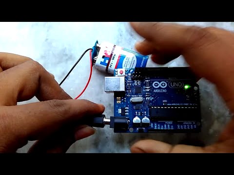 How to Make a safe power supply for arduino with 9 volt battery