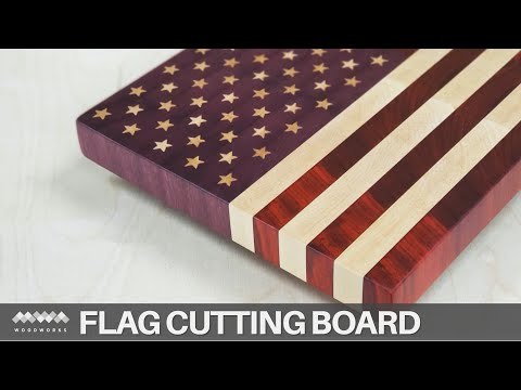 How to Make an American Flag Cutting Board