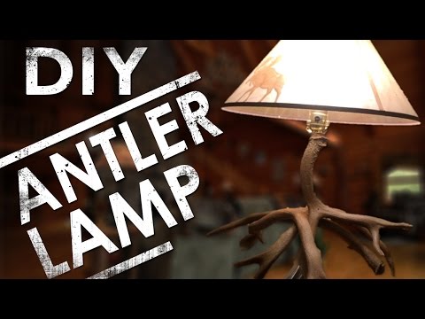 How to Make an Antler Lamp DIY | The Sticks Outfitter | EP. 6