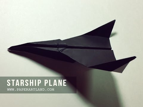 How to Make an Origami Airplane - Avi&amp;oacute;n de Papel | Starship