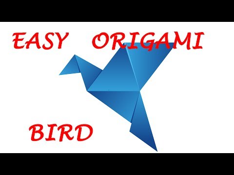 How to Make an Origami Bird