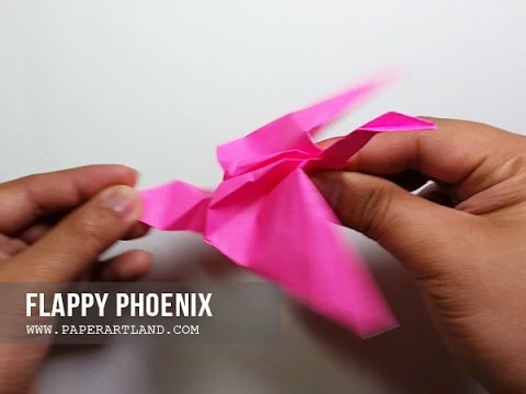 How to Make an Origami Flapping Phoenix