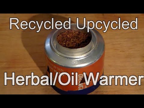 How to Make an Upcycled Recycled Herbal Incense Oil Warmer