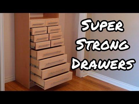 How to Make and Install Box Joint Drawers
