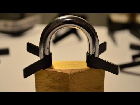 How to Open Locks with Padlock Shims