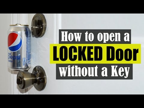 How to Open a Locked Door Without a Key