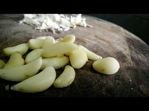 How to Peel Garlic Easily | Kitchen Tips by Healthy Kadai