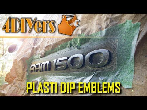 How to Plasti Dip Emblems with Glossifier