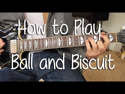 How to Play &amp;quot;Ball and Biscuit&amp;quot; By The White Stripes on Guitar (Full Song)