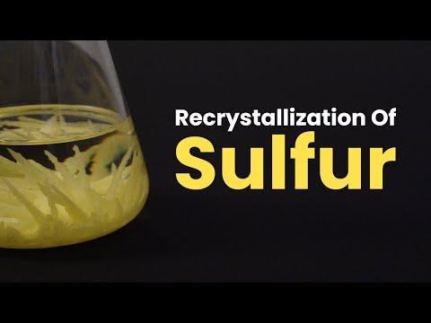 How to Purify Sulfur by Recrystallization with Xylenes