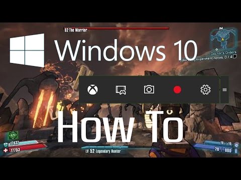 How to Record any Program with Windows 10 Game DVR