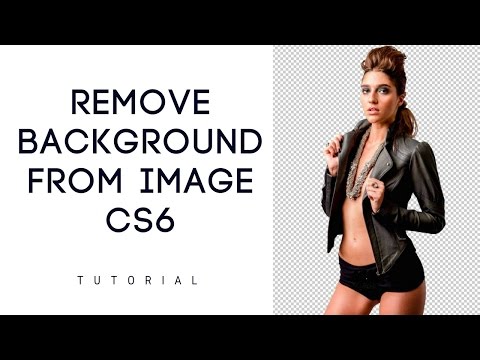 How to Remove Background from Image || Photoshop CS6 2017