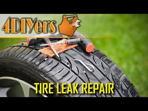 How to Repair a Tire Leak using a Plug - Everything you Need to Know