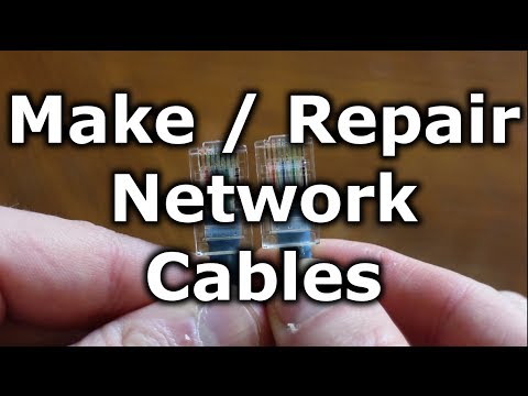 How to Repair or Make Network Cable