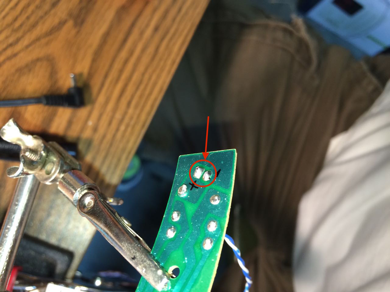 How to Repurpose AntWorks LED's in Shadow Box-Good Solder Joints.jpg