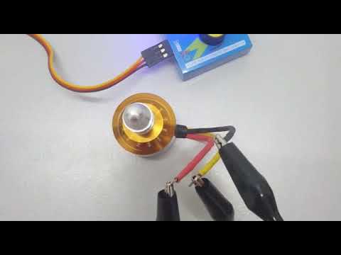 How to Run Drone Quadcopter Brushless DC Motor by Using HW30A Brushless Motor Speed Controller and S