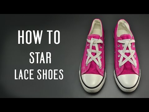 How to STAR Lace Shoes