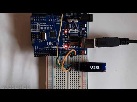 How to Scroll the TEXT on I2C 0.91&quot; 128X32 OLED DISPLAY