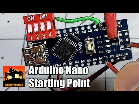 How to Set Up a Compact Arduino Nano (DIP Switches/INPUT_PULLUP)