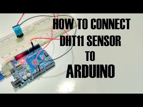 How to Setup the DHT11 Humidity and Temperature Sensor on an Arduino