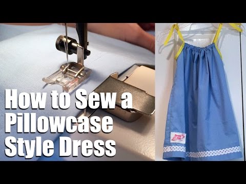 How to Sew a Pillowcase Style Dress