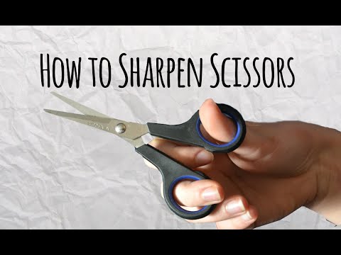 How to Sharpen Scissors - Master of DIY - Creative Ideas For Home