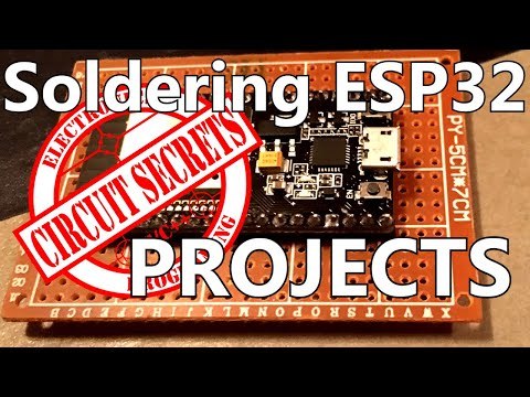 How to Solder ESP32 Nodemcu on slick surface