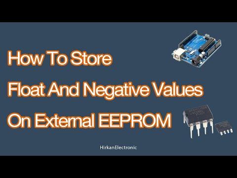 How to Store Float and Negative Variables On External EEPROM