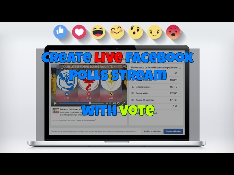 How to Stream Facebook Live Reactions Poll in Real-Time?