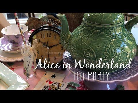 How to Throw an Alice in Wonderland Tea Party