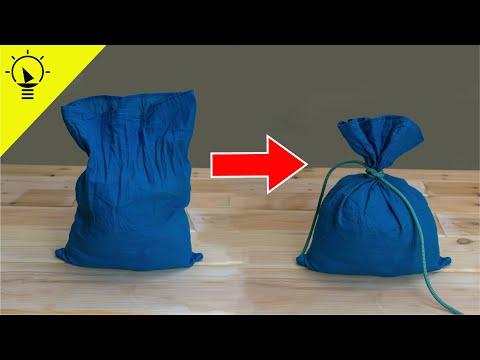 How to Tie a Bag or Sack | Miller's Knot #shorts