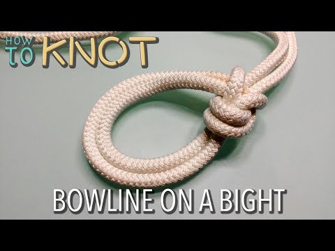 How to Tie a Bowline on a Bight