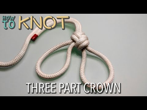 How to Tie a Three Part Crown