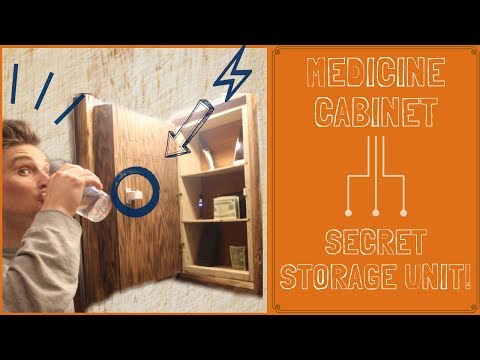 How to Turn an Old Medicine Cabinet, Into a Secret Storage Unit! (A Fun DIY)