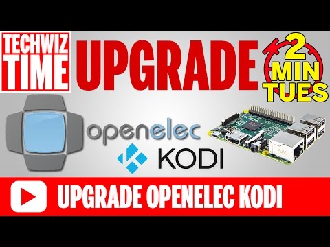 How to Update OpenElec Kodi on Raspberry Pi 3 2 1 B+ 0 Zero