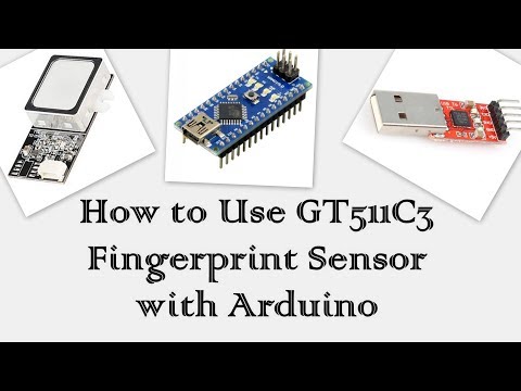 How to Use FingerPrint Scanner module with Arduino Nano | Enroll | Verify