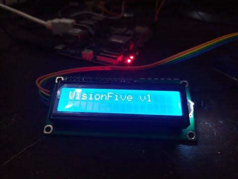 How to Use I2C LCD with VisionFive using Python