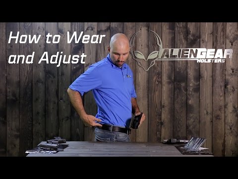 How to Wear and Adjust a Concealed Carry IWB Holster